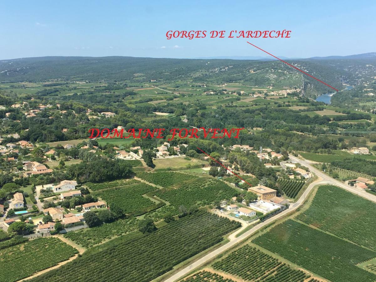 Domaine Forvent Panzió Saint-Julien-de-Peyrolas Kültér fotó